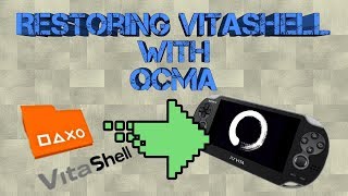 Restoring Vitashell On PS Vita with Enso 365 using QCMA [upl. by Kellda]