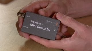 Blackmagic Design UltraStudio Mini Recorder Review  Compared to Intensity Extreme [upl. by Llehctim]