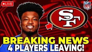 HOT NEWS 4 NFL PLAYERS ARRIVING 49ERS ANNOUNCE SAN FRANCISCO 49ERS NEWS [upl. by Hatty]