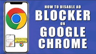 How to Disable Ad Blocker on Chrome Browser 2024 [upl. by Weinstock573]