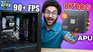 Gaming Without Graphics Card AMD Ryzen™ 7 8700G APU [upl. by Talia]