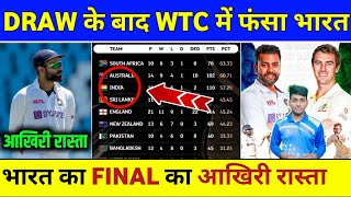 WTC Final 2025 Points Table  India Qualify Chances  WTC Final 2025 India Qualification Chances [upl. by Airual]