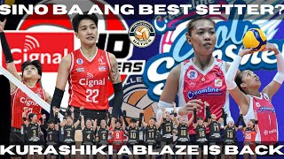 PVL 2024 REINFORCED CONFERENCE BEST SETTER RACE  DEFENDING CHAMPS KURASHIKI ABLAZE IS BACK [upl. by Ycnuahc]