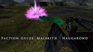 Total War Warhammer 2 Malekith  Naggarond Faction Guide [upl. by Ecilahs684]