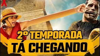 2° TEMPORADA DE ONE PIECE  GRAVAÇÕES VÃO COMEÇAR [upl. by Ellerrehc]