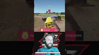 Wreckfest is just chaos and we love it gaming driving funny funnyvideo [upl. by Lacim985]