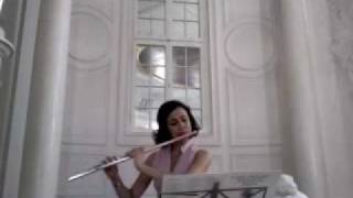 Isabell Weymann plays C P Bach first movement [upl. by Nogam633]