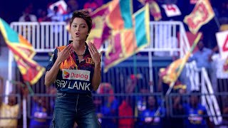 ICC T20 Cricket World Cup Theme Song quotඅපේ කොල්ලෝ  Ape Kolloquot by Dialog ft YohaniMusic BNS amp More [upl. by Ecinna]