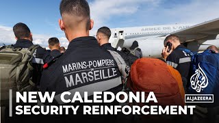 New Caledonia unrest France sends forces to pacific island [upl. by Neenej]