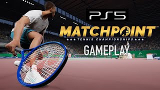 Matchpoint  Tennis Championships Gameplay  PS5 PS4 PC Xbox Series XS and Xbox One [upl. by Inaboy]