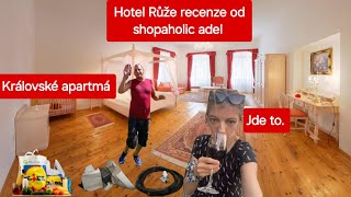 Shopaholic Adel vlog REAKCE hotel Růže [upl. by Einitsed563]