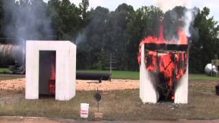 FireGuard E84® Wooden IBeam Test [upl. by Ettena]