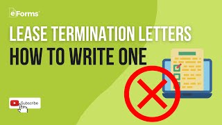 Lease Termination Letters  How to Write One amp Template [upl. by Izy]