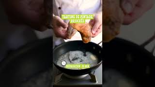 RECETTE Tartine de pintade briochée [upl. by Cele183]