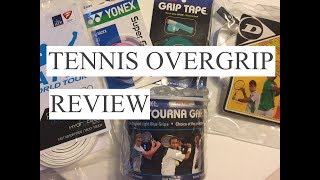 Tennis Overgrip Review [upl. by Ydissahc]