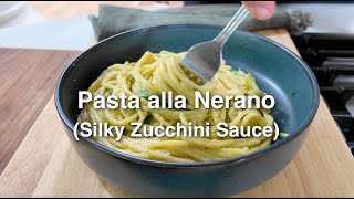 Silky Zucchini Pasta Pasta With PecorinoZucchini Sauce and Basil Milk Street [upl. by Baldwin]