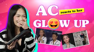 AC Bonifacio reacts to her GLOW UP Which era of AC is THE BEST [upl. by Nosnhoj239]