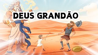 DAVI E GOLIAS  DEUS GRANDÃO [upl. by Pegma]