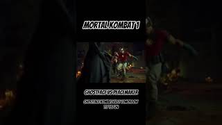 Mortal Kombat 1 Ghostface Vs Peacemaker Interaction mk wh shorts scream fyp [upl. by Pathe]