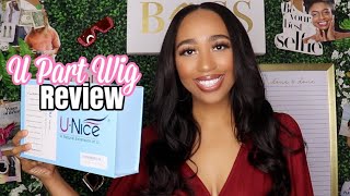 Upart Wig Amazon Unice Hair Wig Install  Review [upl. by Aurthur]