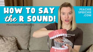 How to say the R sound bunched by Peachie Speechie [upl. by Gorrian]