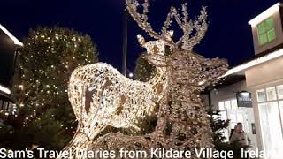 Christmas lights Kildare village [upl. by Eresed]