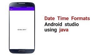 How to format date and time in Android  javalangRuntimeException Unable to start activity SOLVED [upl. by Mcbride]