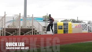 Developing Speed for All Ages Sprint Drills [upl. by Ayian]