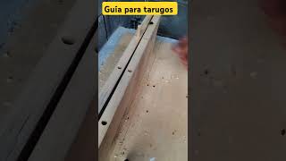 guía o plantilla para unir tablas con tarugos de madera diy carpinteria diywoodworking [upl. by Lustick]