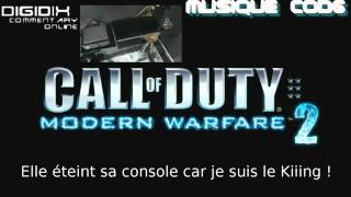 Parodie Mw2 La Fouine Elle a prit CoD 6 DIGIDIX [upl. by Aihsinyt62]