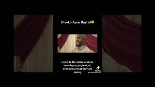 Shaykh Asrar Rashid Debate and Response islam shorts islamic sunni [upl. by Nahgem]