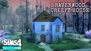 Ravenwood creepy house  New The Sims 4 Life amp Death build 👻 [upl. by Tereve]