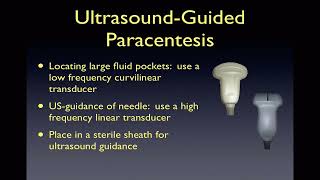 Ultrasound Guided Procedures Lumbar Puncture Paracentesis and Thoracentesis [upl. by Fermin54]