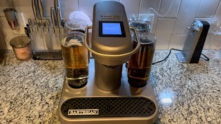 CHECK OUT THE BARTESIAN PREMIUM COCKTAIL MACHINE HERE IS OUR REVIEW ON A FEW FLAVORS [upl. by Aicel]