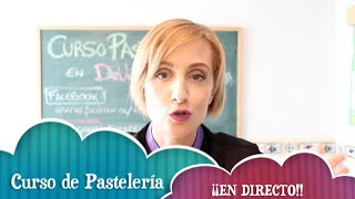 Curso de Pastelería ¡¡GRATIS en DeUvasAPeras [upl. by Nnylsor]