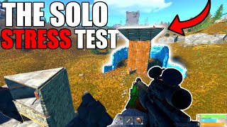 The Solo Stress Test  Rust Console Edition [upl. by Annibo]