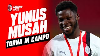 🔥 GIOCA YUNUS MUSAH  NOTTI DEUROPA  milannews [upl. by Deehan785]