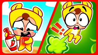 Why Do We Burp And Fart 💩 Fart Family💨🤣 Kids Songs [upl. by Divd]