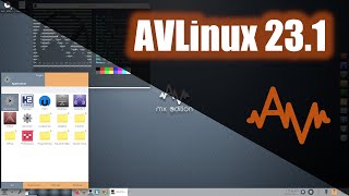 AVLinux 231  Install and Overview [upl. by Kerstin]