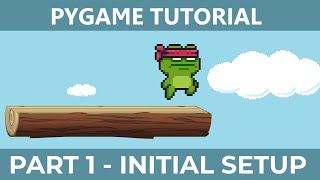 PyGame Endless Vertical Platformer Beginner Tutorial in Python  PART 1  Setup Game Window [upl. by Eixela541]