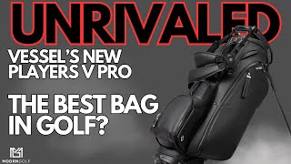 VESSEL GOLF PLAYERS 5 V PRO 14 WAY TOP REVIEW  THE BEST GOLF BAG IN 2025 [upl. by Hpejsoj]