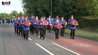 Killycoogan Independent Accordion Band  Desertmartin Accordion amp Cranny Pipe Band Parade 2024 [upl. by Osei]