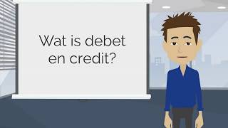 Wat is debet en credit Boekhoudkundige termen [upl. by Hilaire58]