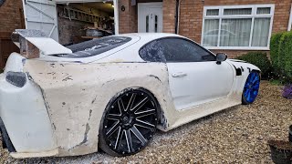 3  sideskirt drivers rear quarter Spoiler Bonnet all coming along nicely [upl. by Clarine]