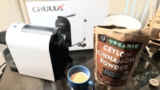 Quality ESPRESSO Mocha Latte Cappuccino Coffee Machine on Amazon Under 100 Bucks Chulux Review [upl. by Stephani2]