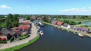 Broekhornerbrug Omval Broek op Langedijk Oosterdel Vogelvlucht [upl. by Suu]