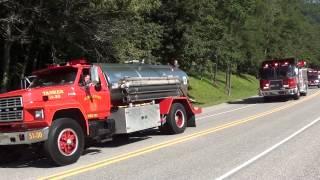 Tuscarora Fire Company Truck Apparatus Parade Tuscarora 7262014 [upl. by Azar310]