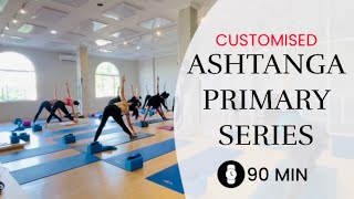 Ashtanga Primary Series 90 Minutes  Modified amp Improvised  Proper Guidance and Alignment [upl. by Flavia]