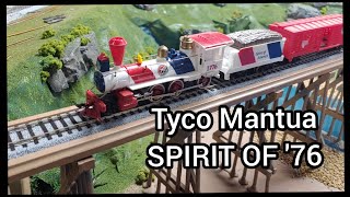 Spirit of 76  Tyco Mantua  HO Scale Model Trains America [upl. by Prinz]