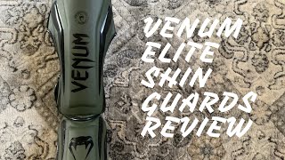 Venum Elite Muay Thai Shin Guards Review [upl. by Adil527]